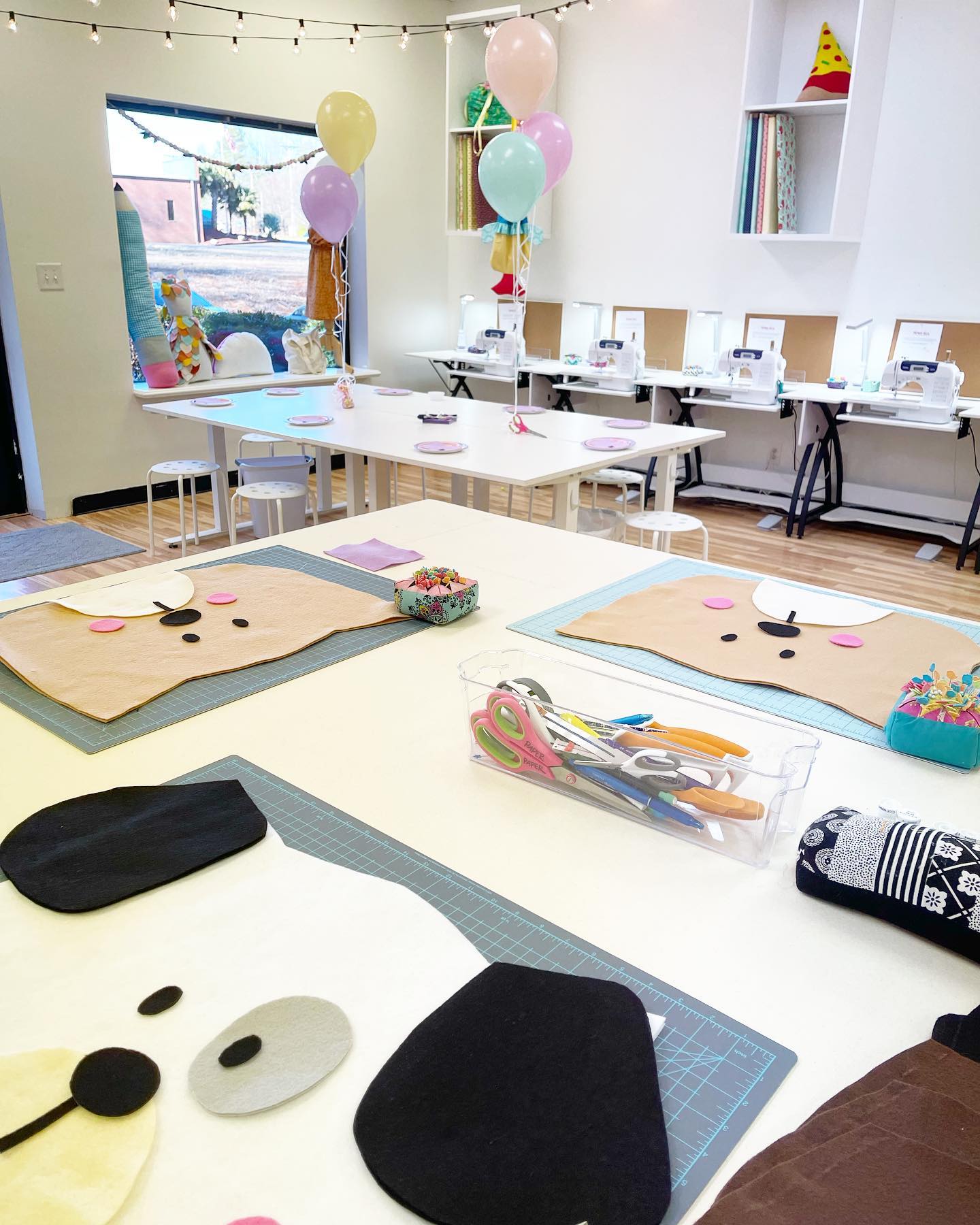 Sewing Birthday Party Thimble Bee's Sewing School