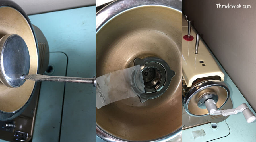 Singer Hand Crank Conversion Kit Review Thimble Book Thimble Book