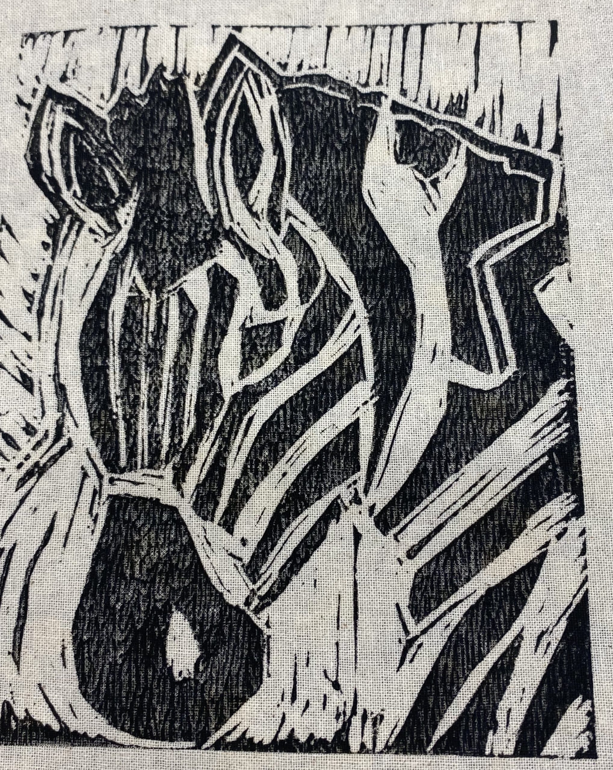 Lino Cutting and Printing with Louise Nichols ⋆ ThimbleStitch at Zoë’s
