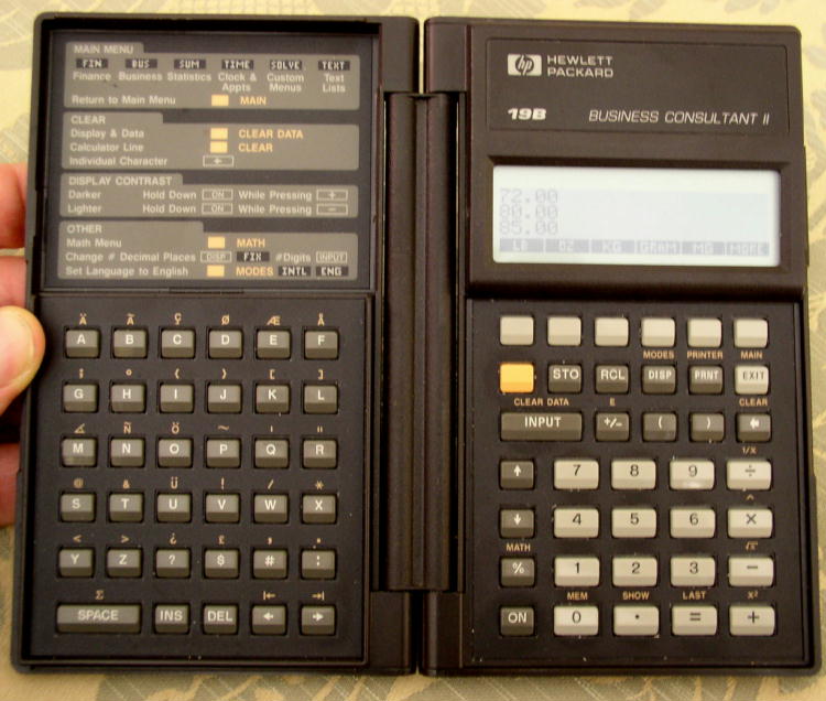 HP19B/BII