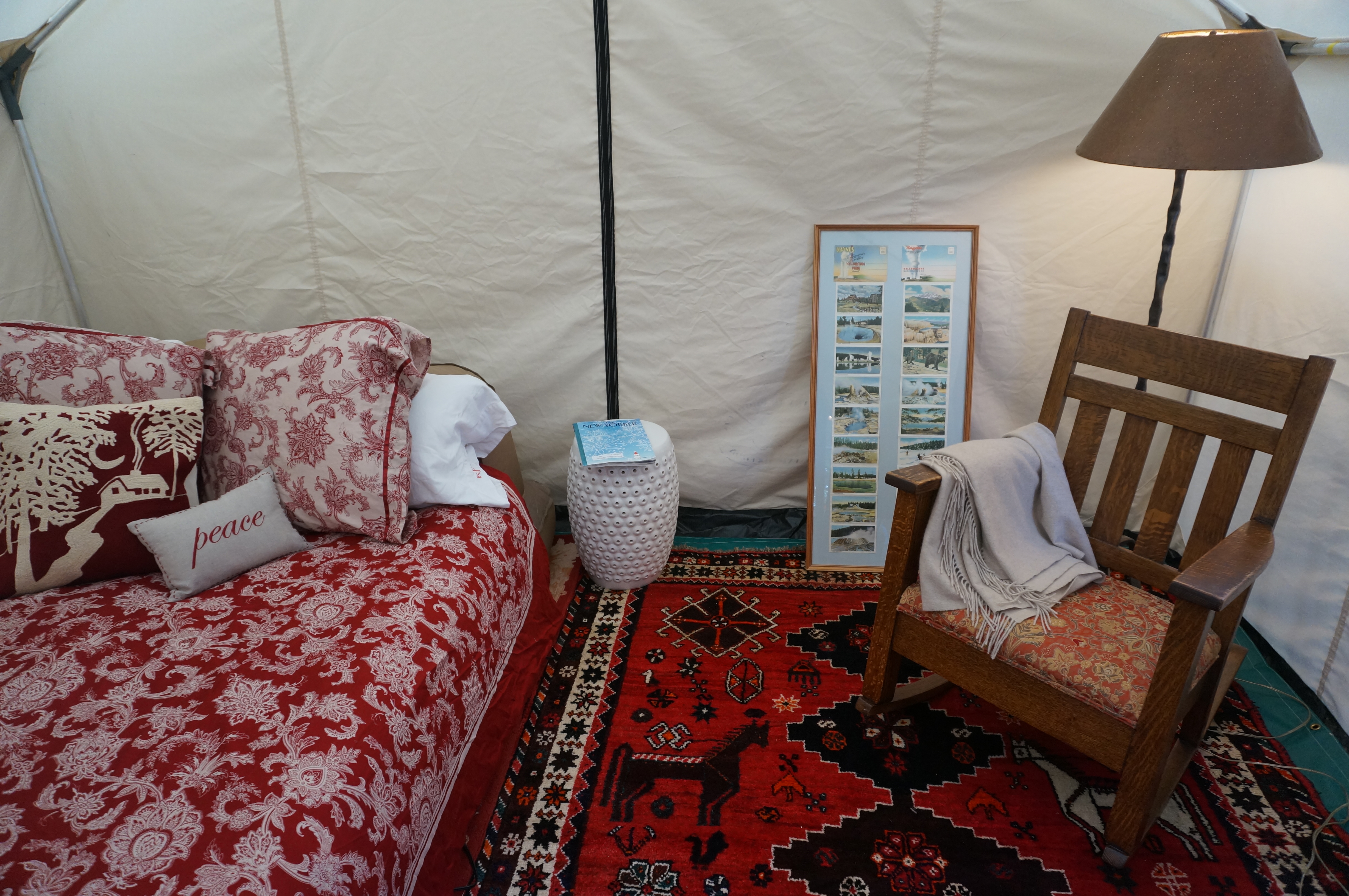 Glamping at Home