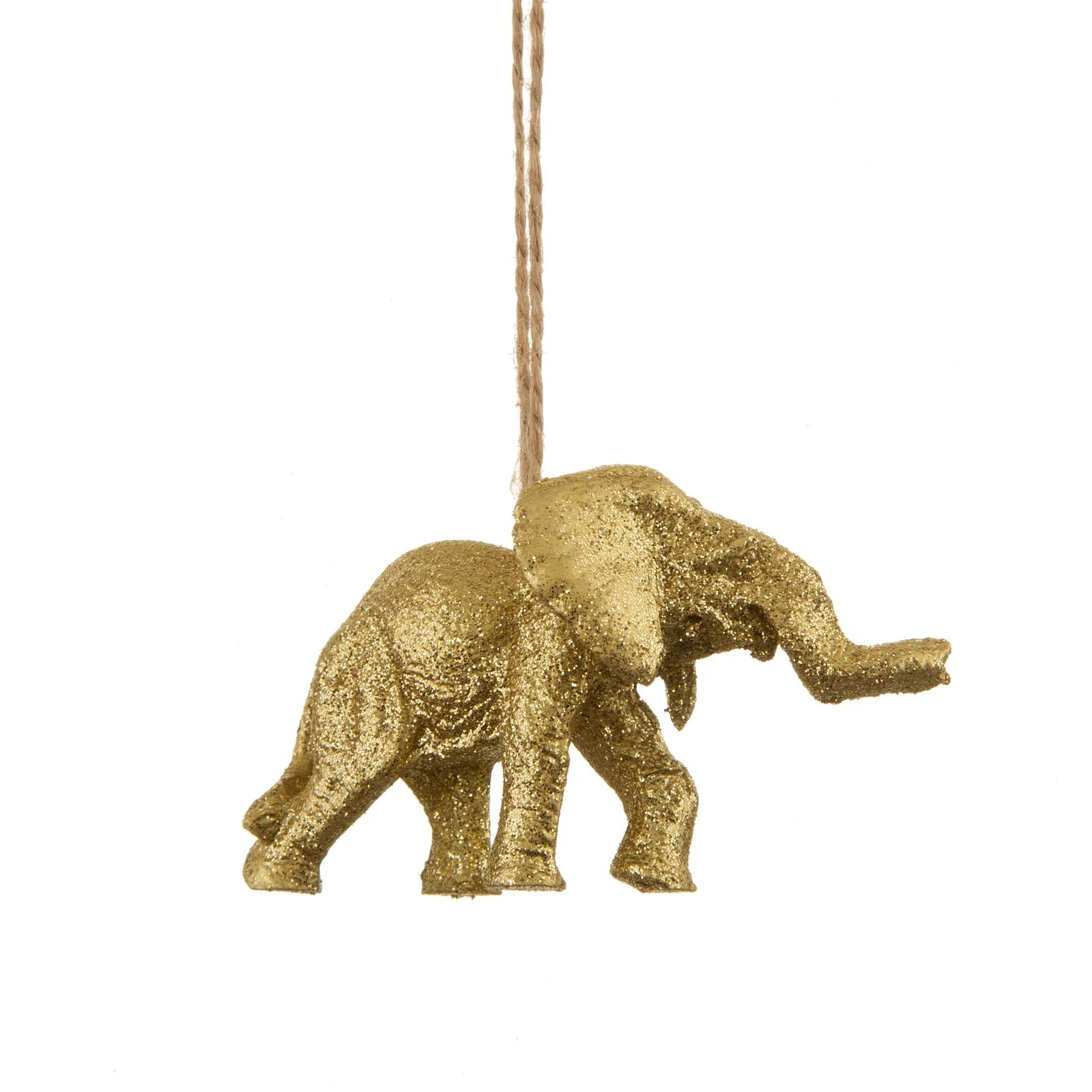 Luxe Gold Elephant Hanging Decoration Things Go Wild