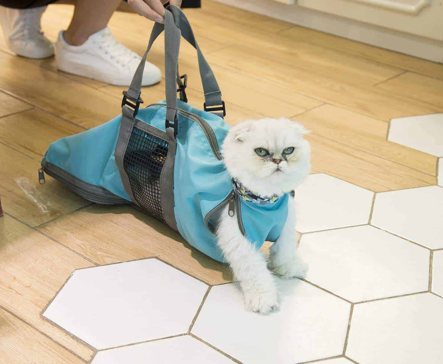 Cat Grooming Bag ThingsIDesire