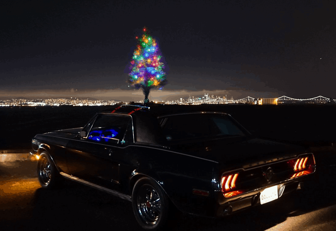 Christmas Tree For Cars ThingsIDesire