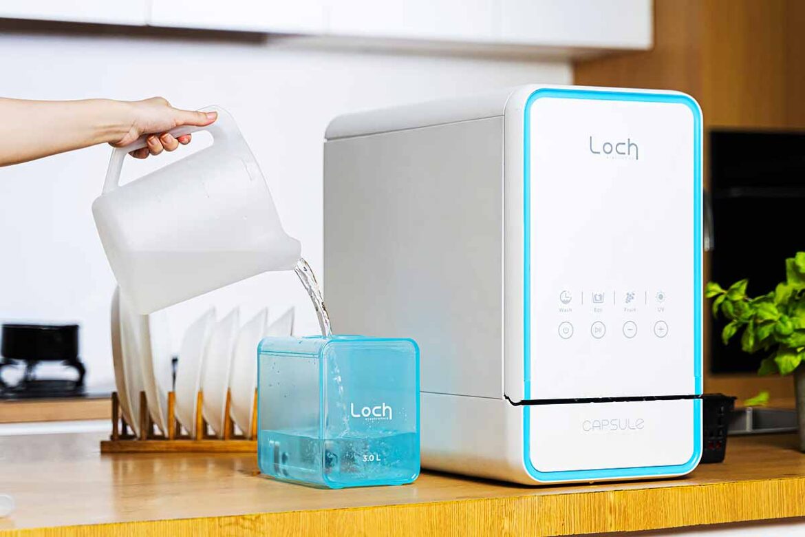 Miniature Dishwasher Capsule ThingsIDesire