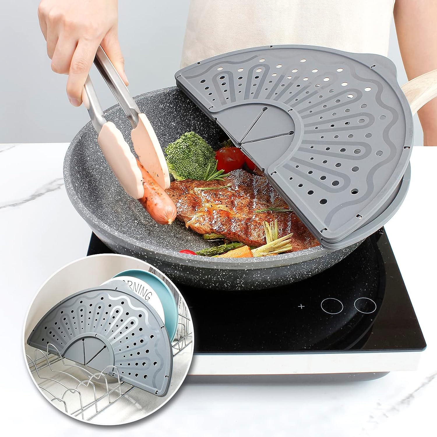 Silicone Splatter Screen ThingsIDesire