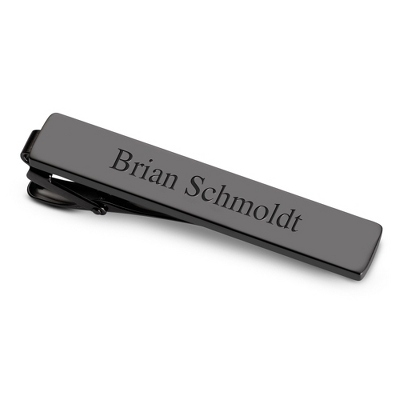 Gunmetal Tie Clip