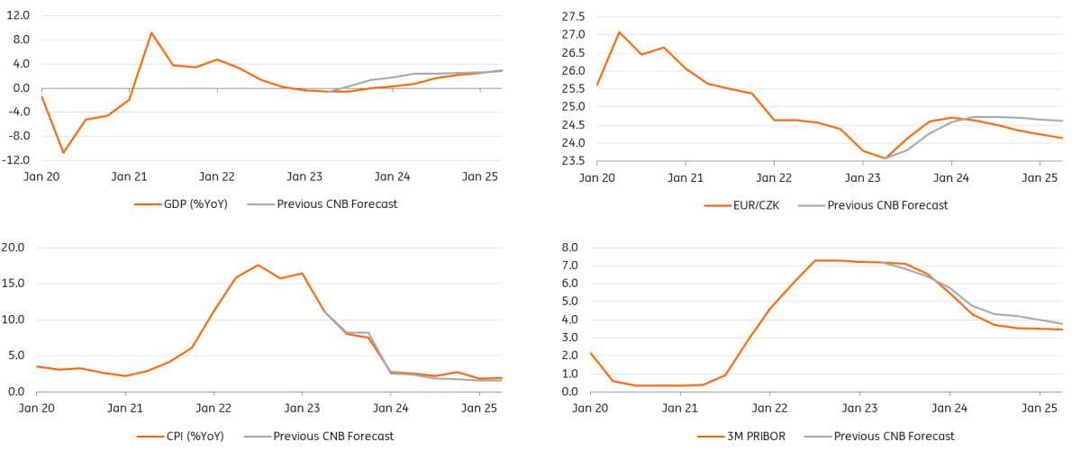Czech National Bank review Time for a looser policy articles ING Think
