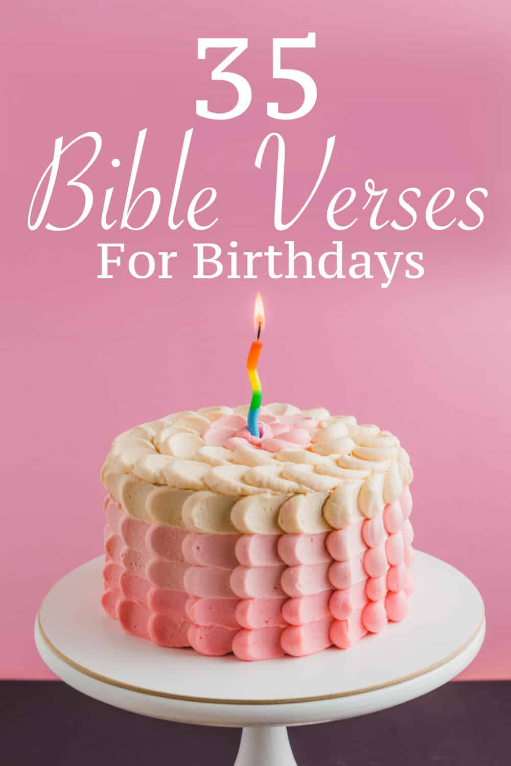 35 Uplifting Bible Verses For Birthdays [With Images] Think About