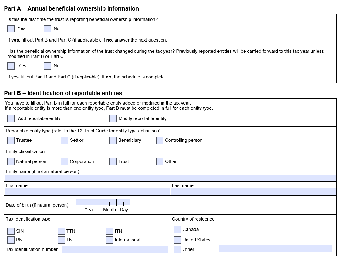 Bare Trust T3 Returns New Rules and Compliance Guidance