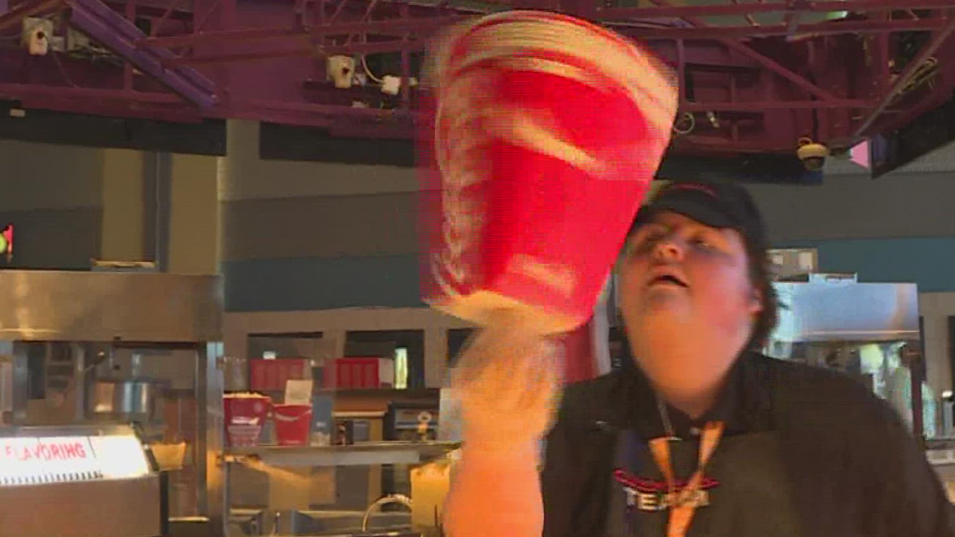 Movie Theater Popcorn Guy Takes the by Storm Think Americana