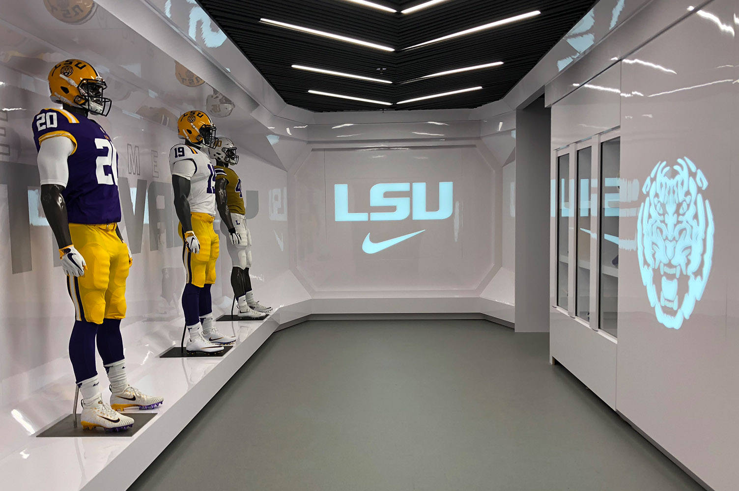 AOS Interior Environments LSU Football Operations Center