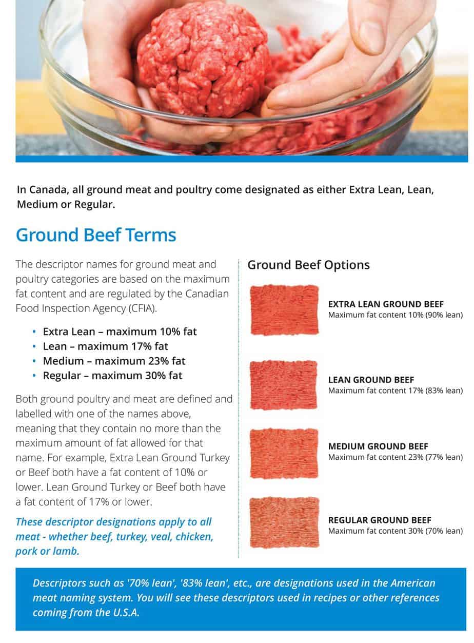 Ground Beef Fat Content