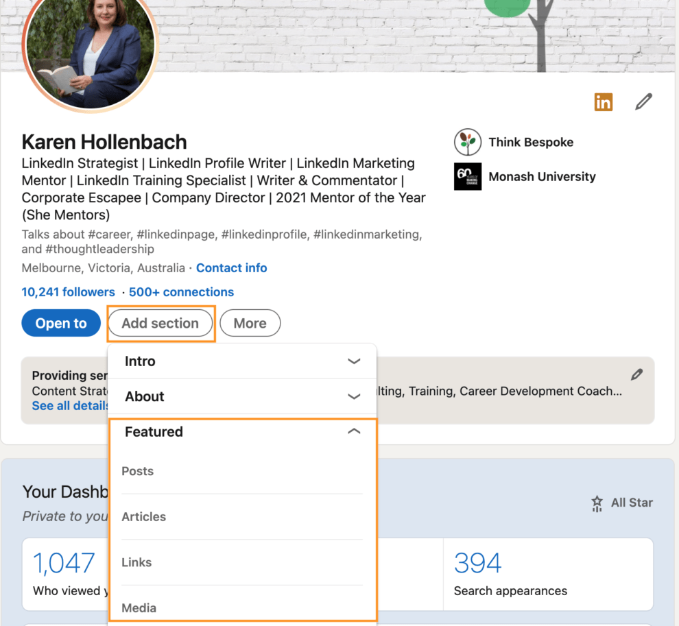 How to Use the LinkedIn Featured Section on Your Profile