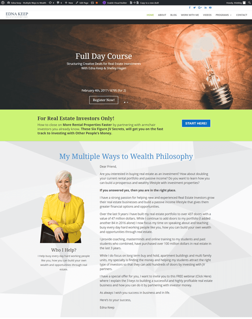 Edna Keep Think Big Studios