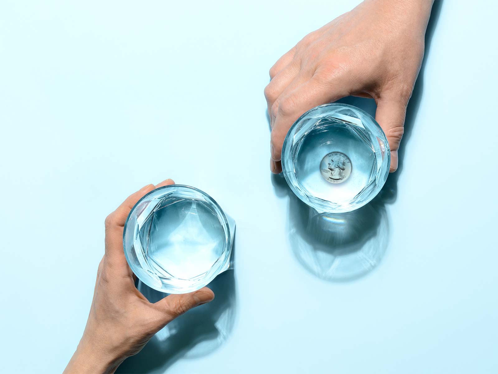 Make a Coin Disappear! Think Blue Marble