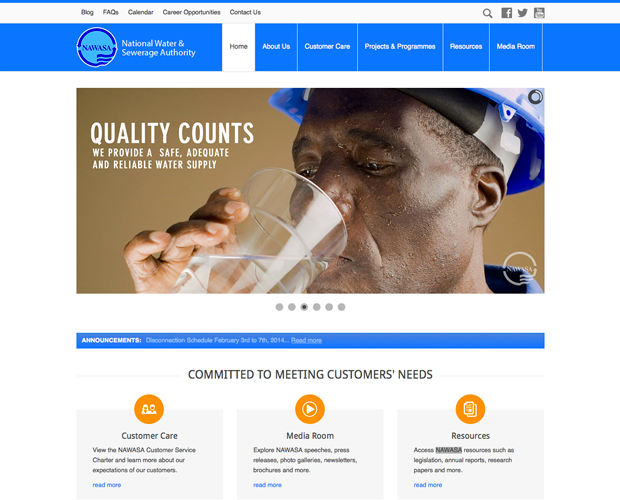 National Water & Sewerage Authority, Grenada