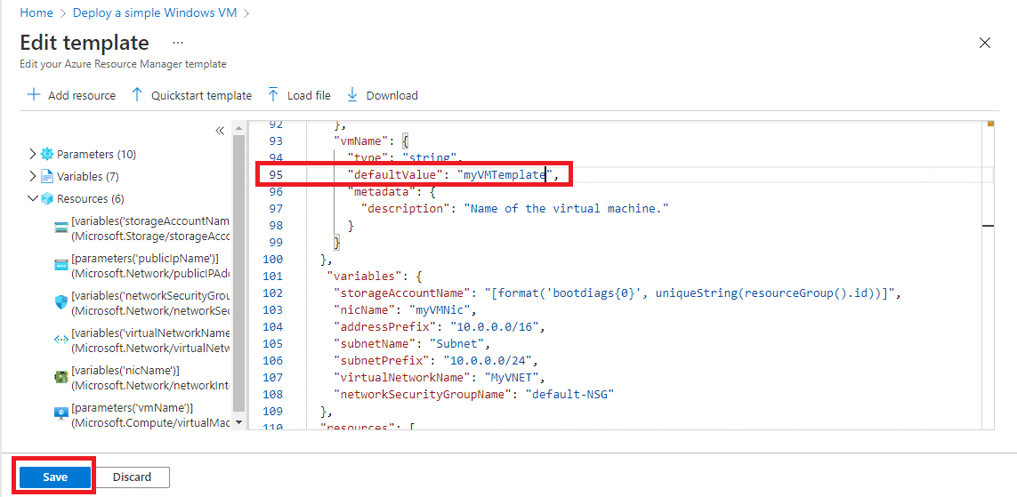 How to create an Azure VM using an ARM template ThinkCloudly