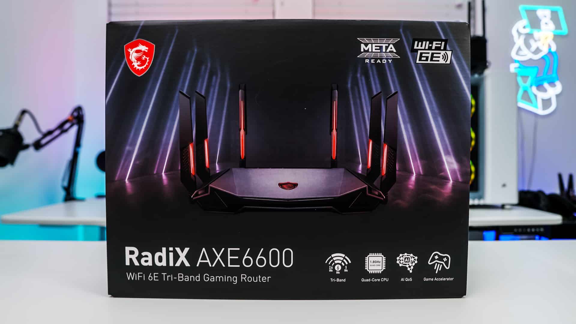 MSI RadiX AXE6600 WiFi 6E Tri-Band Gaming Router Review