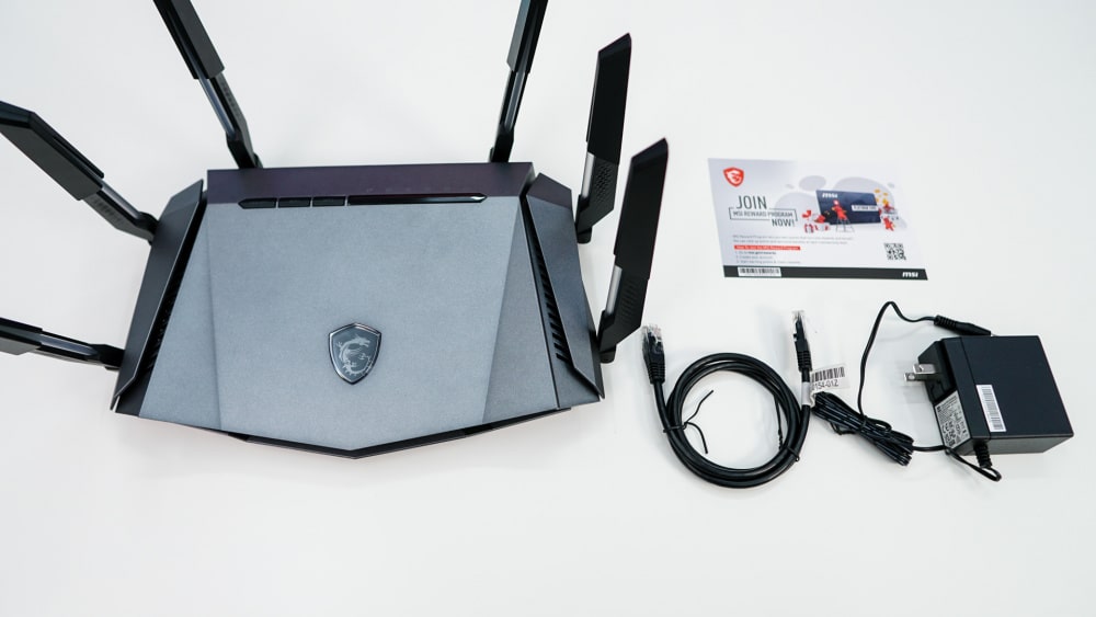 MSI RadiX AXE6600 WiFi 6E Tri-Band Gaming Router Review