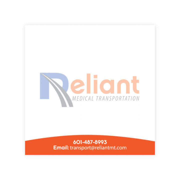 Reliant Medical Transport Postit Note THINK