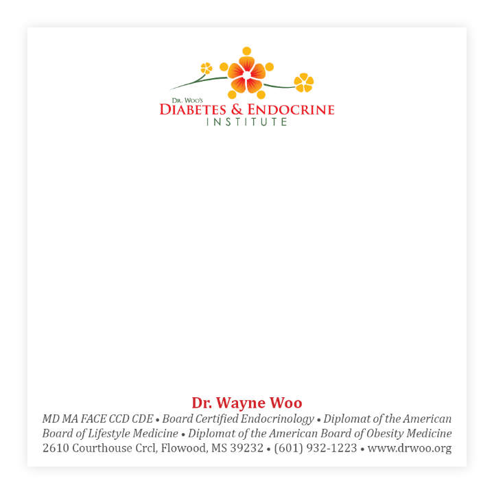 Diabetes & Endocrine Institute Postit Notes THINK