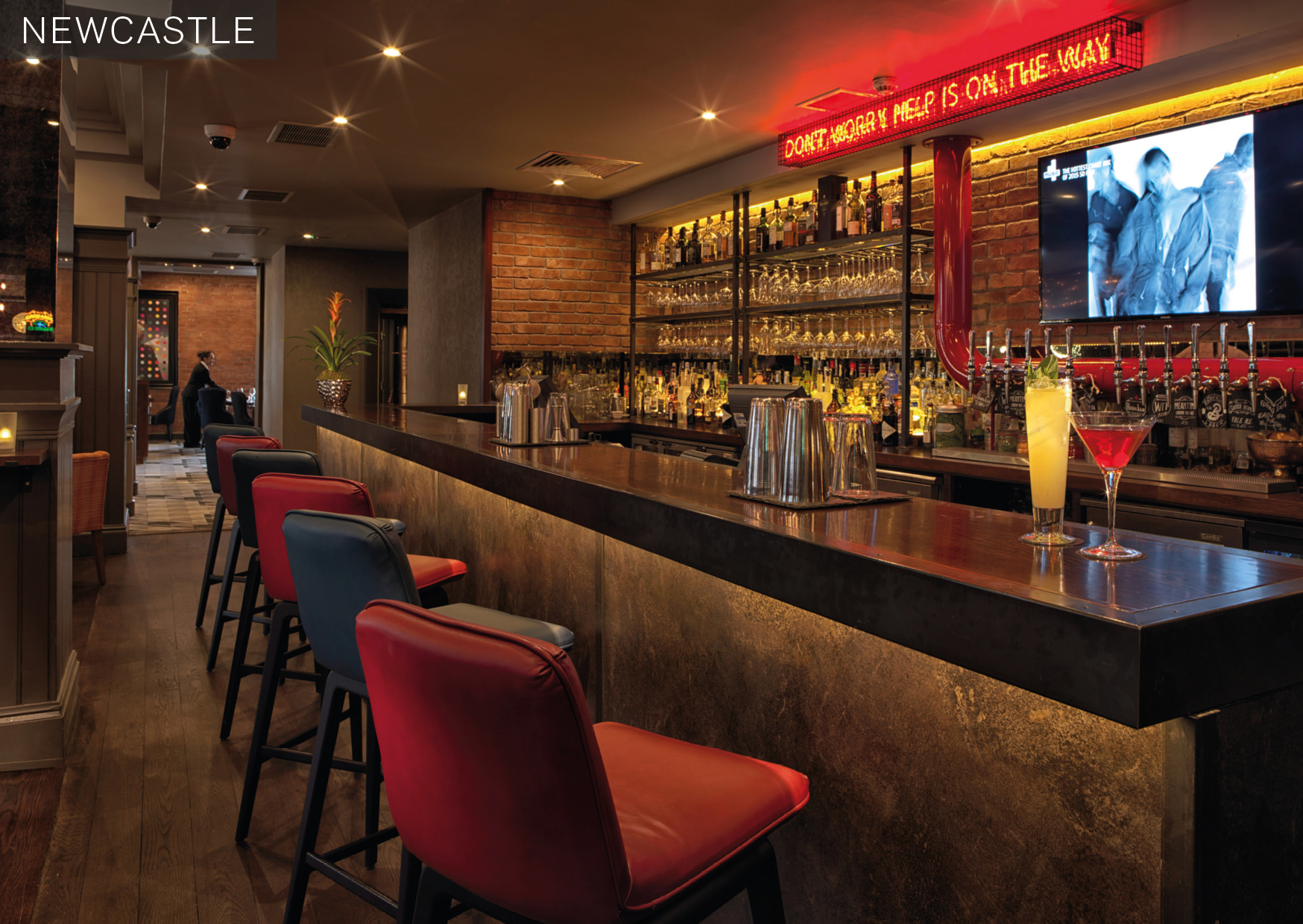 Curious refurbishment of Malmaison Glasgow, Birmingham and Newcastle