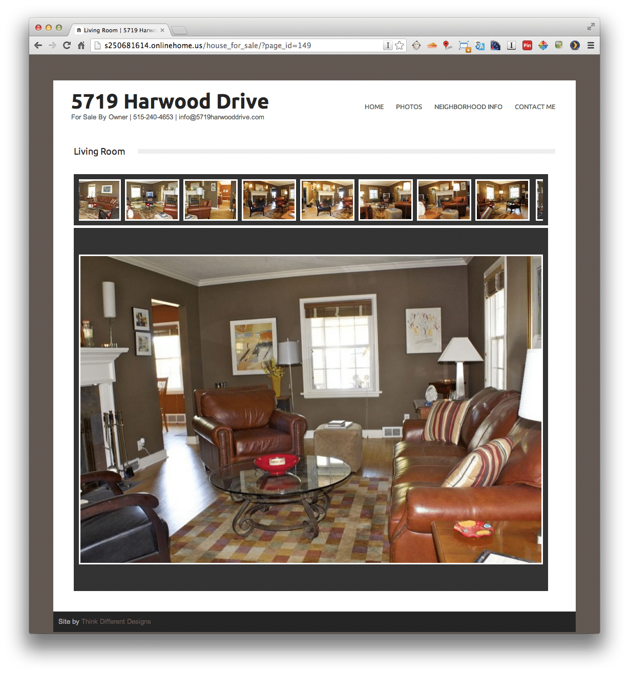 5719 Harwood Drive Think Different Designs Small Business site