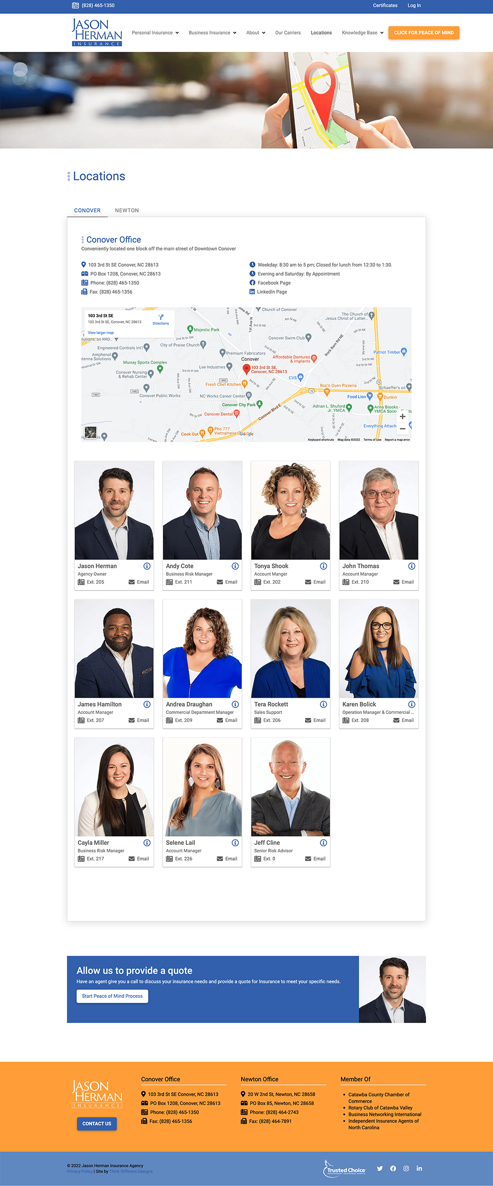 Jason Herman Insurance Think Different Designs Small Business