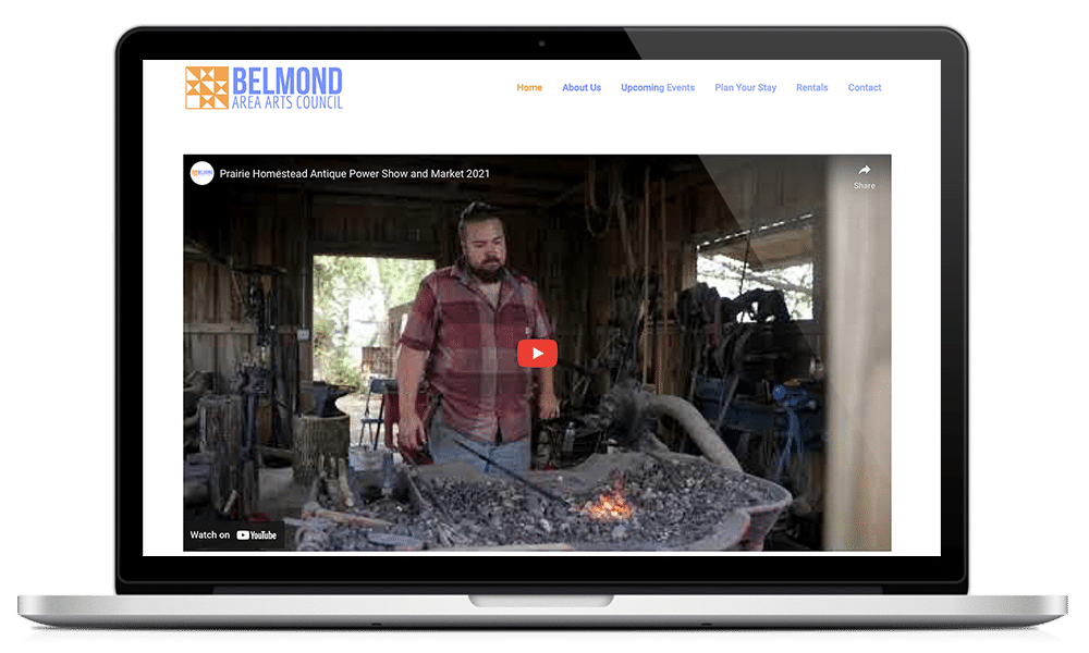 Belmond Area Arts Council Think Different Designs Small Business