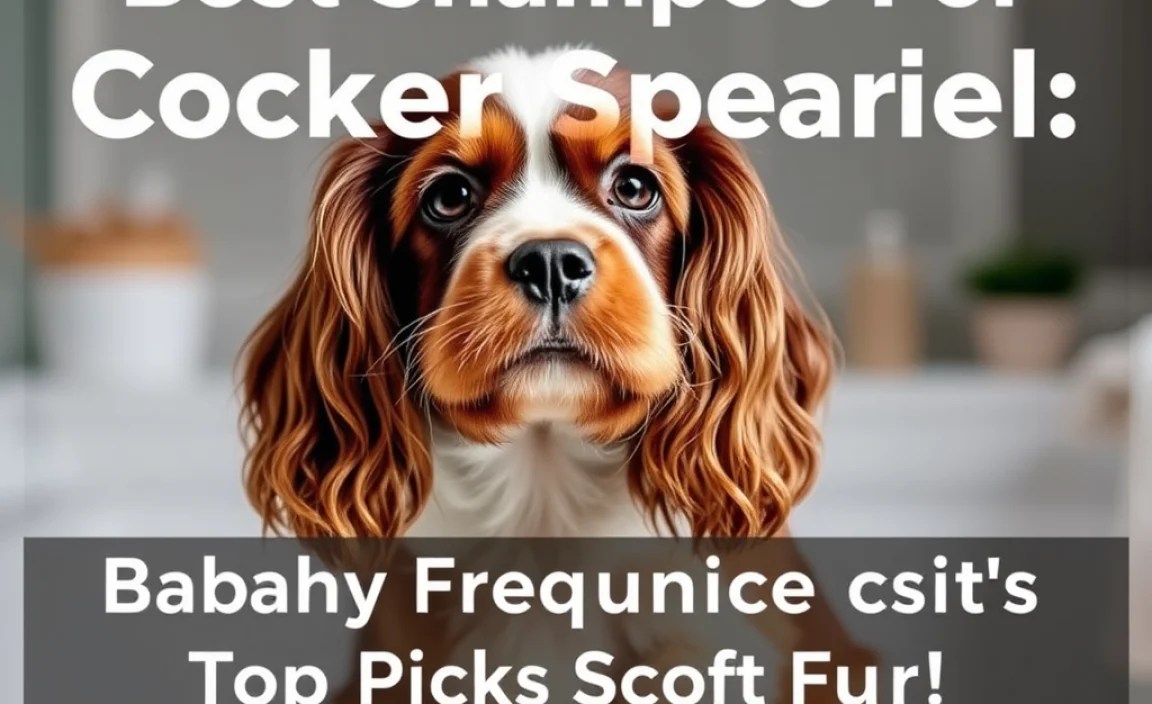 Bathing Frequency and Techniques for Cocker Spaniels