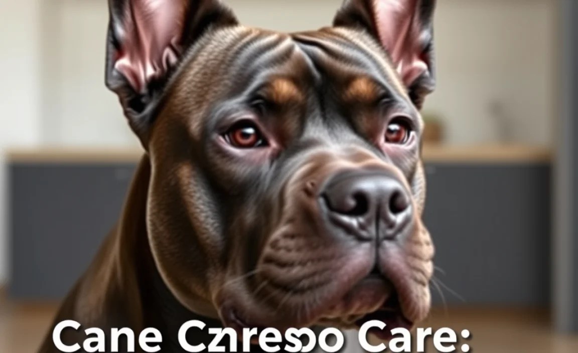 Cane Corso Care: Essential Needs