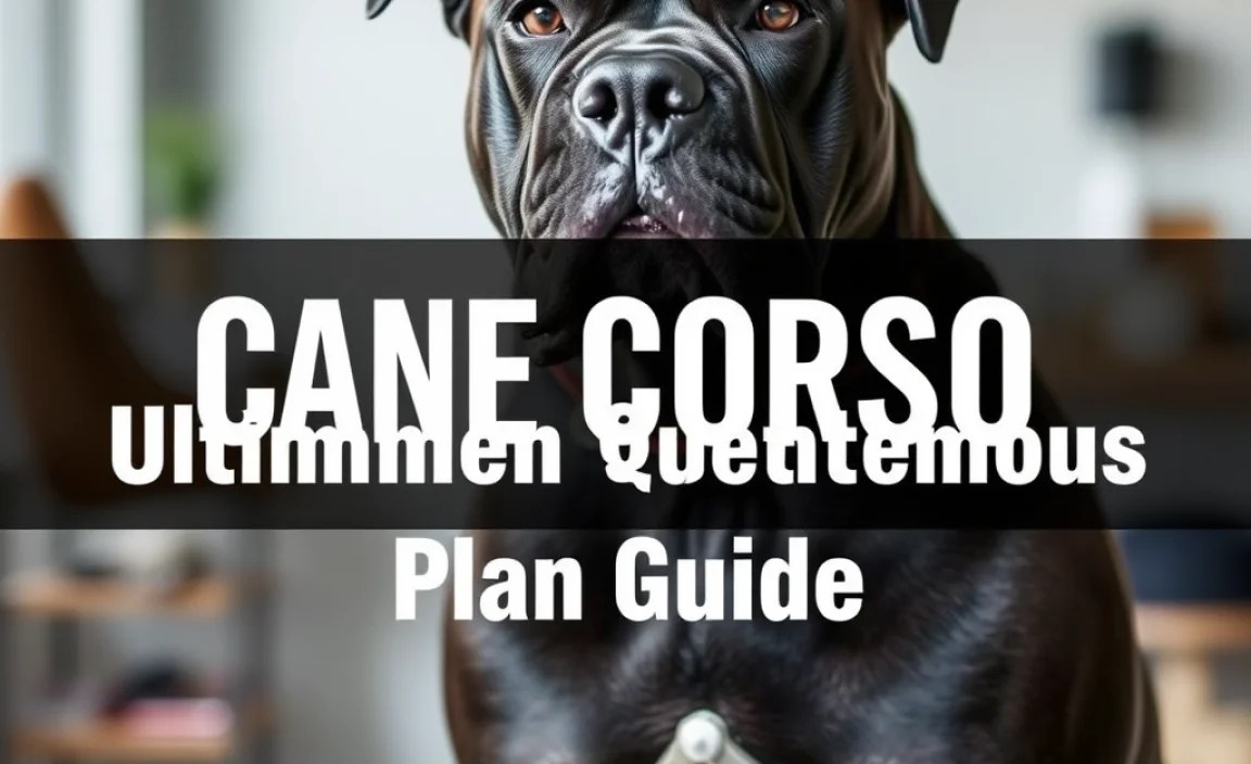 Cane Corso Common Questions: Ultimate Workout Plan Guide