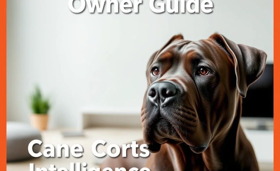 Cane Corso Intelligence and Exercise Needs