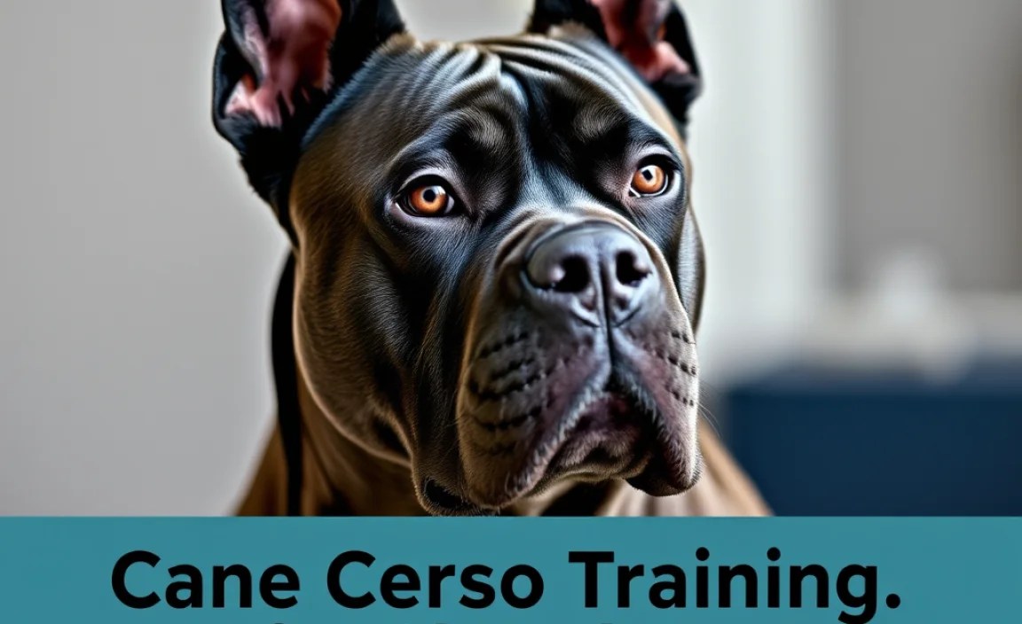 Cane Corso Specific Training for the Show Ring