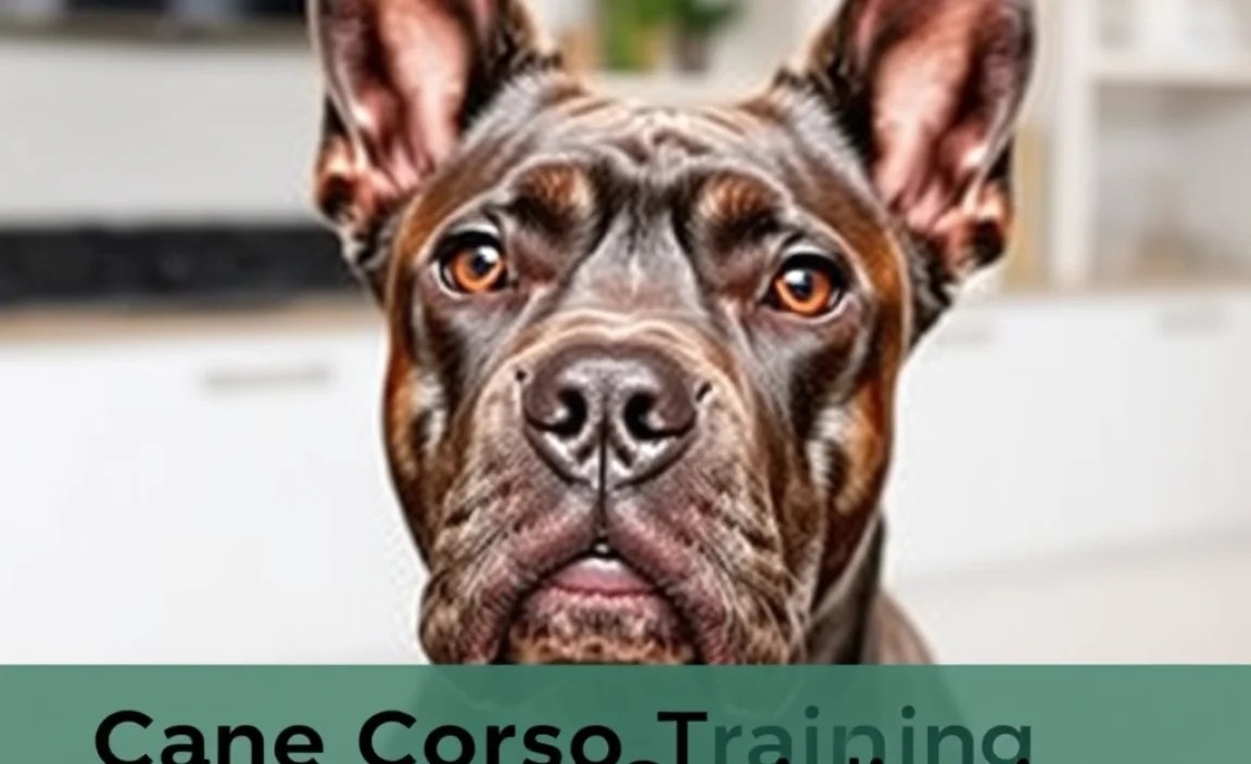 Cane Corso Training and Socialization: A Must-Have Program