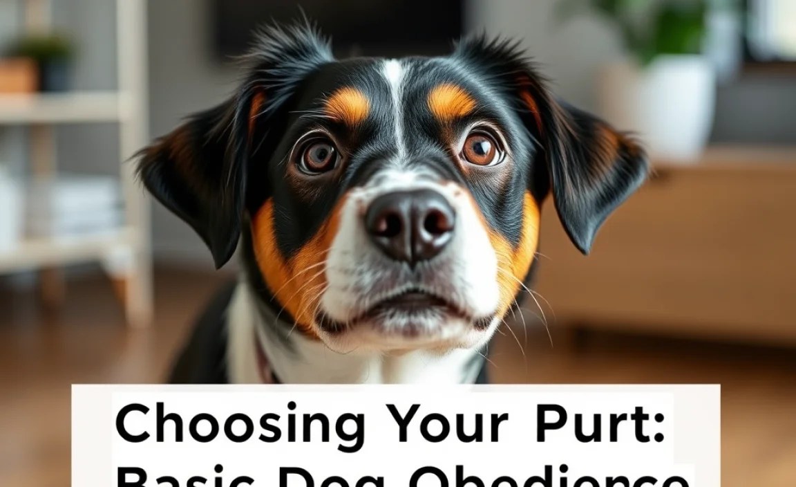 Choosing the Right Basic Dog Obedience Course