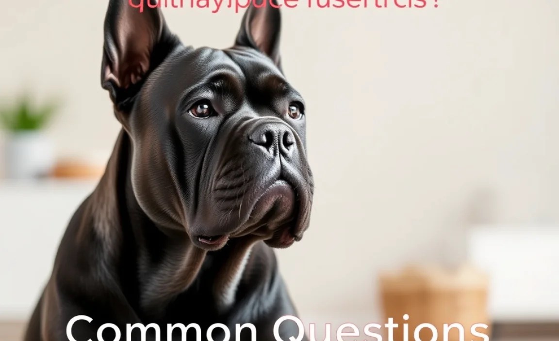 Common Questions About Cane Corso