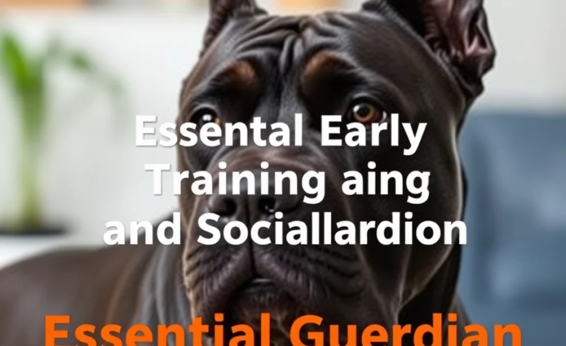 Essential Early Training and Socialization