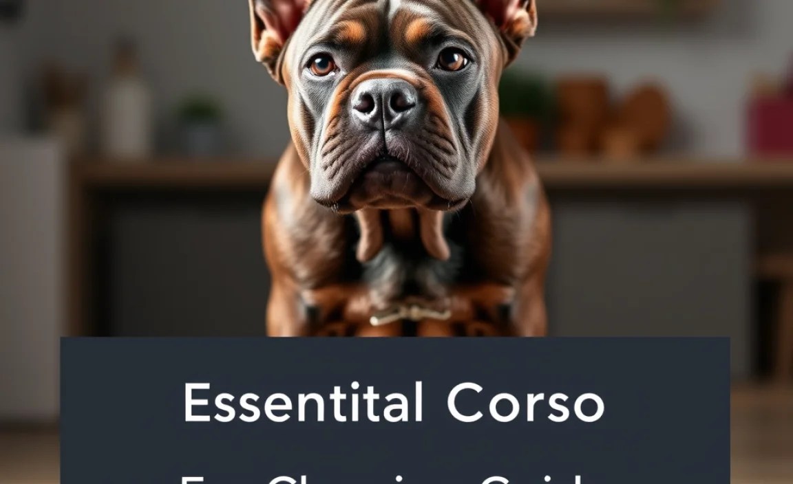 Essential Tools for Cane Corso Ear Cleaning