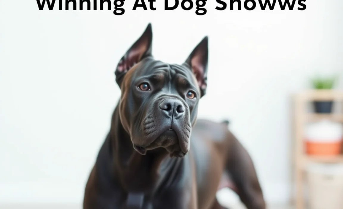 Grooming Essentials for Cane Corso