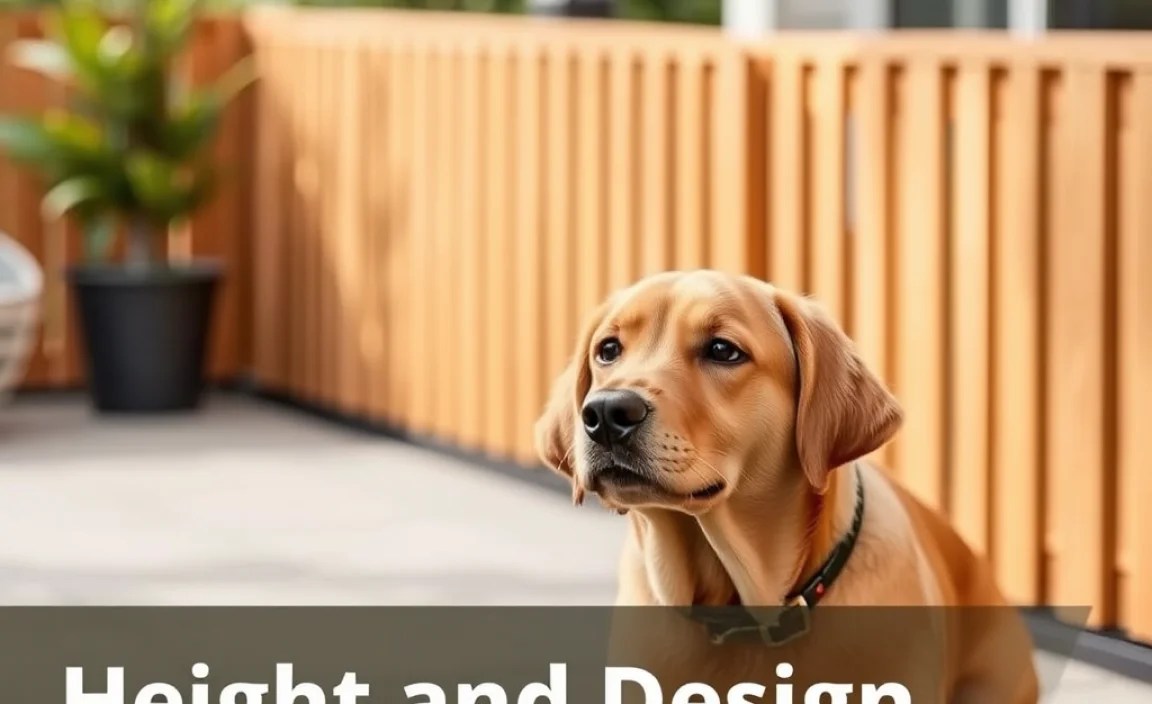 Height and Design Considerations