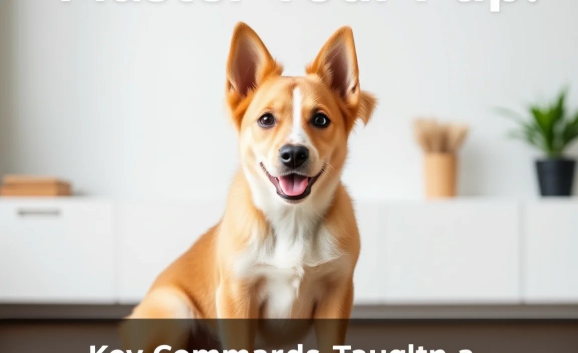 Key Commands Taught in a Basic Dog Obedience Course