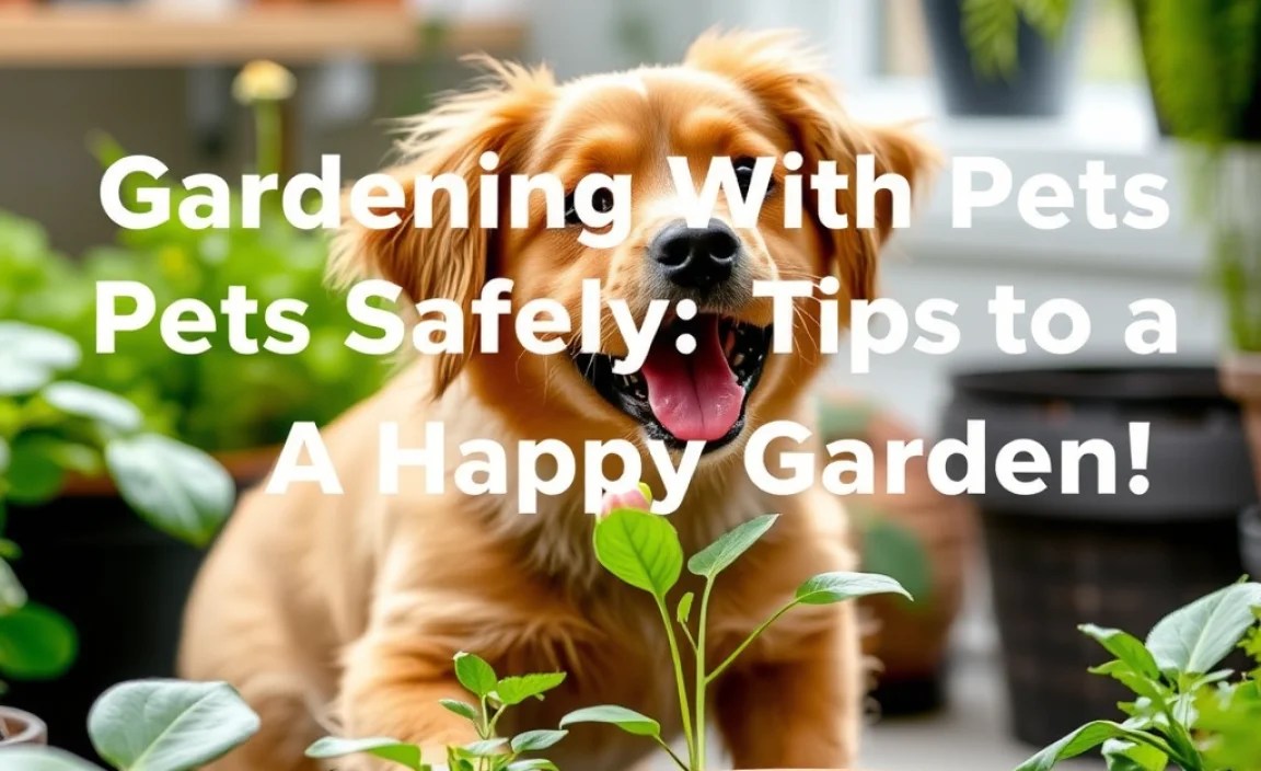 Pet Behavior and Gardening