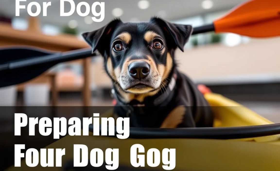 Preparing Your Dog for Kayaking