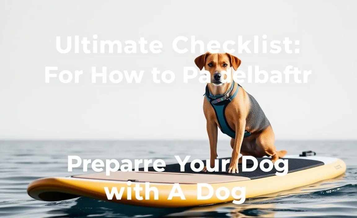 Preparing Your Dog for Paddleboarding