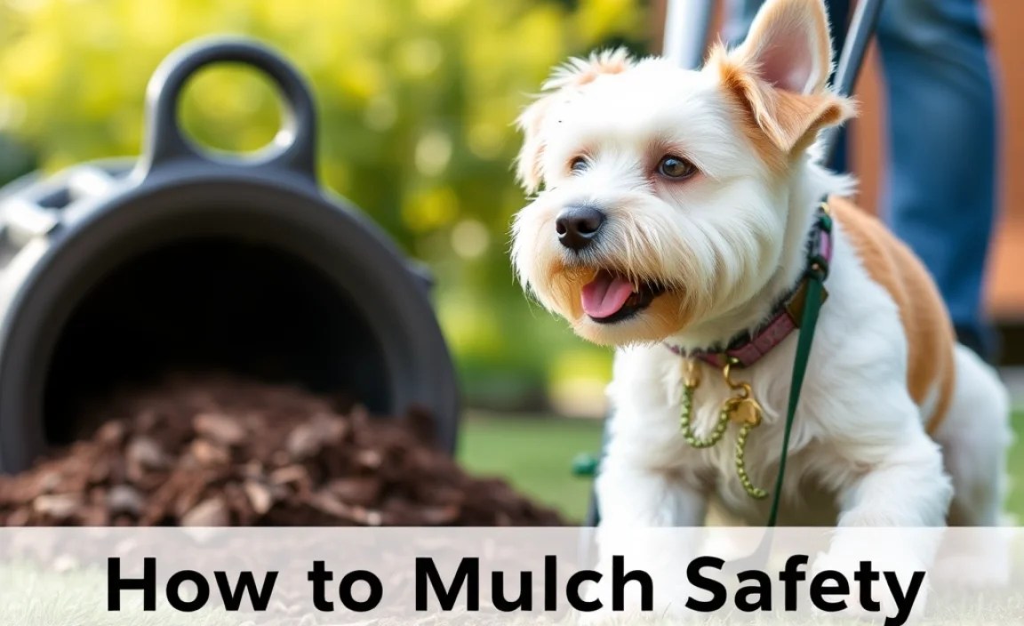 Preparing Your Yard for Mulching with Pets