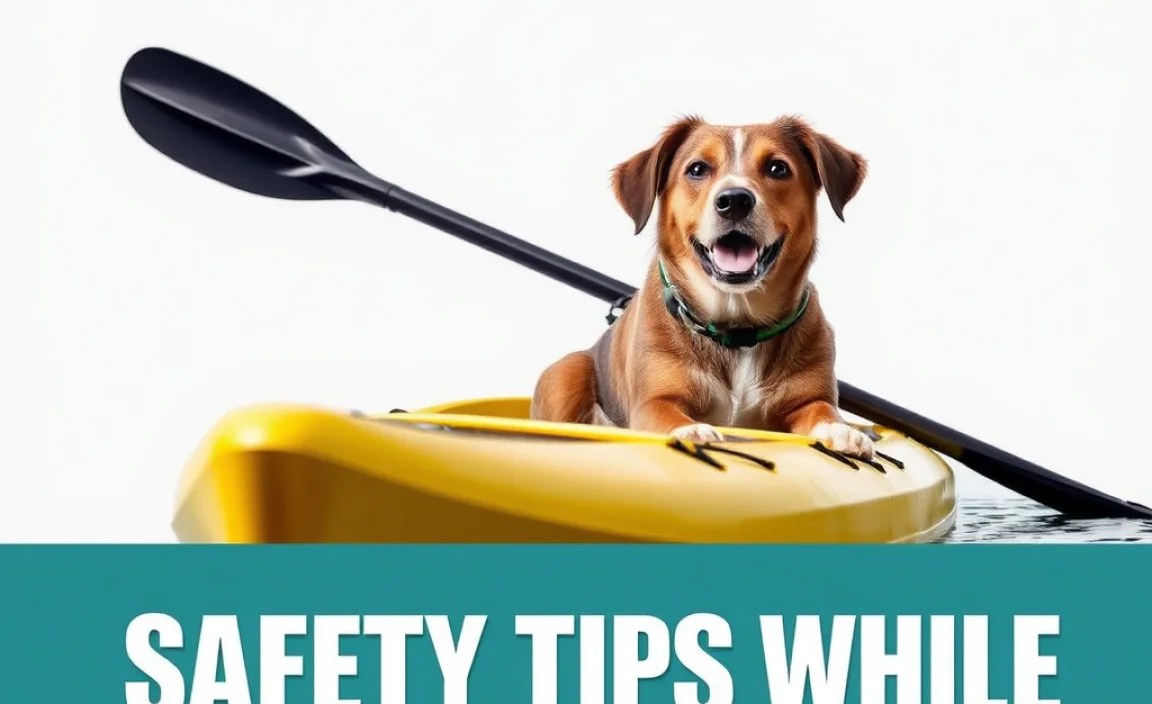 Safety Tips While Kayaking with Your Dog