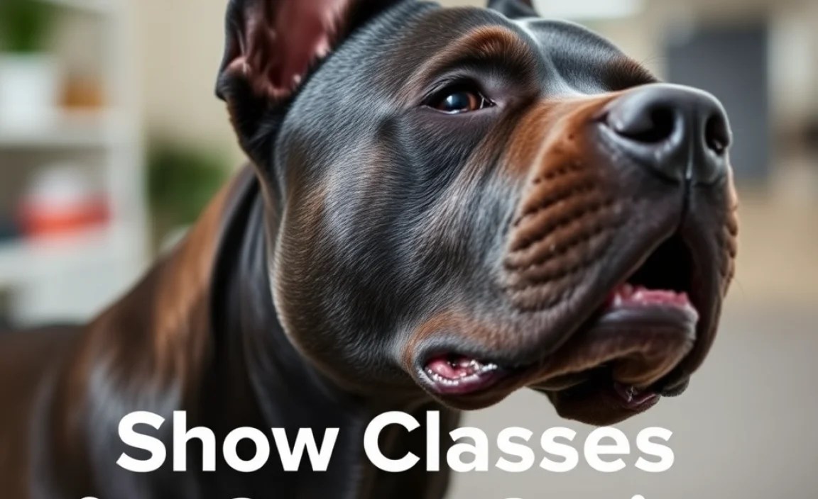 Show Classes for Cane Corsos