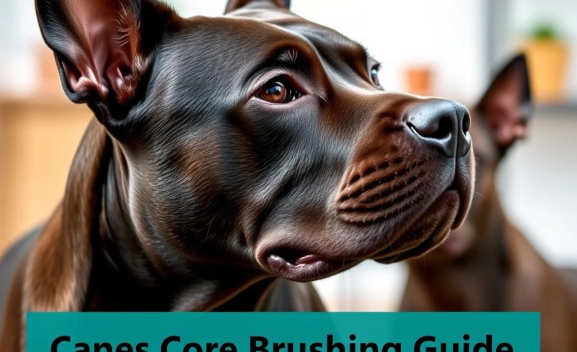 Step-by-Step Cane Corso Brushing Guide